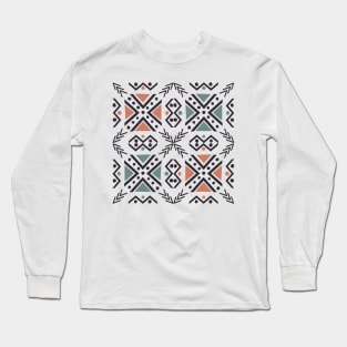 Modern african pattern Long Sleeve T-Shirt